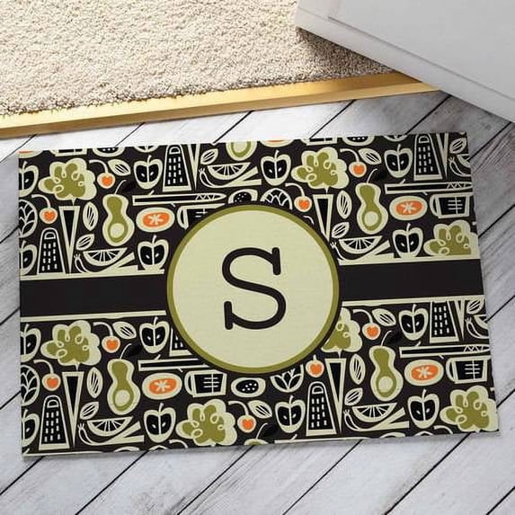 Personalized Robin Zingone Kitchen Mat
