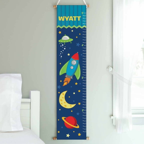 Personalized Rocket To Space Growth Chart