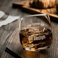 thumbnail image 1 of Personalized Rocking Rocks Whiskey Glass, 9.5 oz, 1 of 2