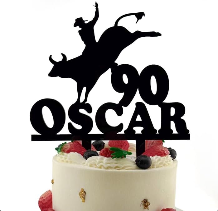 Walmart Rodeo Cake Personalized Rodeo Birthday Cake Topper, Western Cowboy Theme Party ...