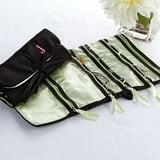 Personalized Roll-Up Jewelry Organizer, Pink Initial - Walmart.com