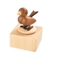 thumbnail image 1 of Personalized Rotating Bird Animal Music Box, Custom Tabletop Ornament Craft, Premium Handcrafted Musical Keepsake for Birthday, Nursery Home Decor Gift, 1 of 7
