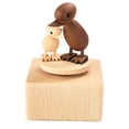 thumbnail image 1 of Personalized Rotating Duck Animal Music Box, Custom Tabletop Ornament Craft, Premium Handcrafted Musical Keepsake for Birthday, Nursery Home Decor Gift, 1 of 7