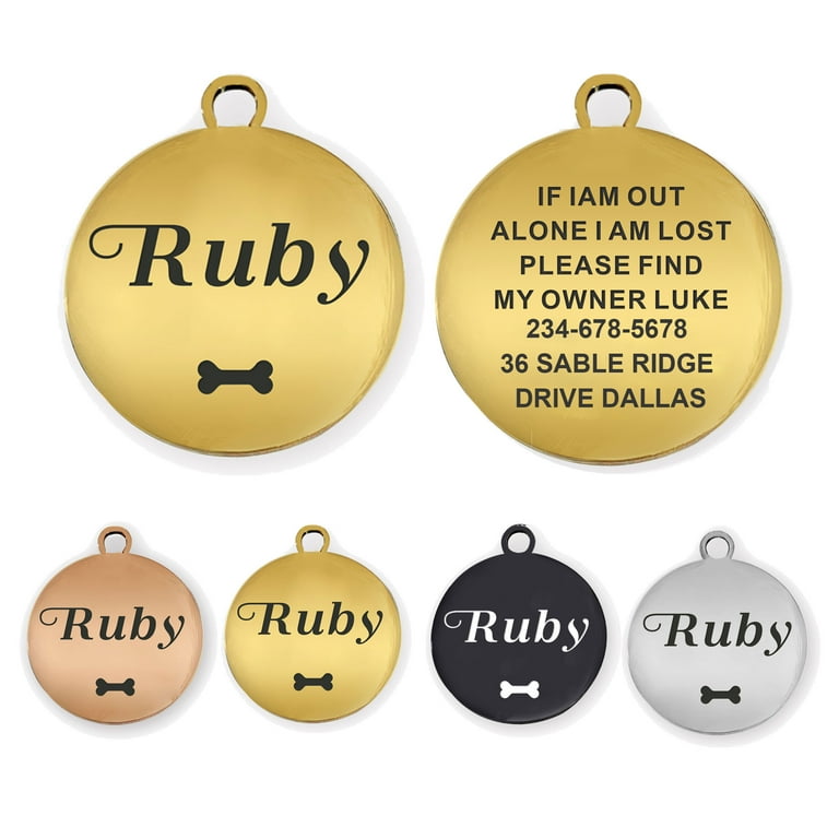 Cat id tags walmart sales