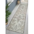thumbnail image 1 of Personalized Rug, Wedding Rugs, Oushak Rug, Turkish Rug, Floral Rugs, Easy To Clean Rug, Chenille Printed Stye Rug, Bedroom Rugs, Saloon Rugs, 2.6'x6.5' - 80x200 cm, 1 of 5