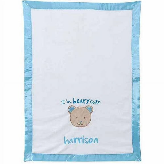 Personalized Sandra Magsamen I'm Berry Cute Boy's Blanket