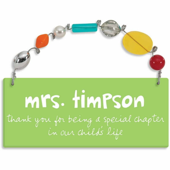 Personalized Sandra Magsamen Special Teacher Wall Plaque