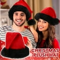 thumbnail image 1 of Personalized Santa Hat - Super Soft Plush Christmas Hat for Adults, Unisex Holiday Party Gift,1 Pcs, 1 of 5