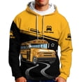 thumbnail image 1 of Personalized School Bus Driver Shirt - Custom Yellow Bus Driver 3D Hoodie for Men and Women (Hoodie, 3XL), 1 of 7