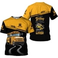 thumbnail image 1 of Personalized School Bus Driver Shirt - Custom Yellow Bus Driver 3D Hoodie for Men and Women (T-shirt, 4XL), 1 of 7