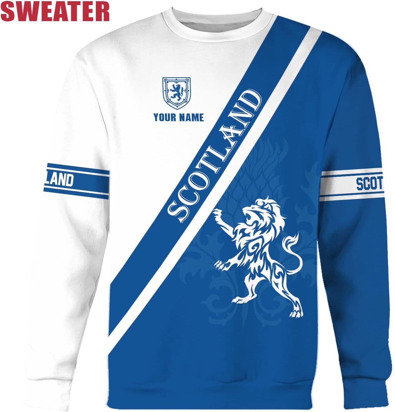 Personalized Scotland Shirt, Scottish Lion Rampart Shirts, Scotland ...