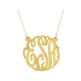 thumbnail image 1 of Personalized Script Monogram Necklace, 1 of 2