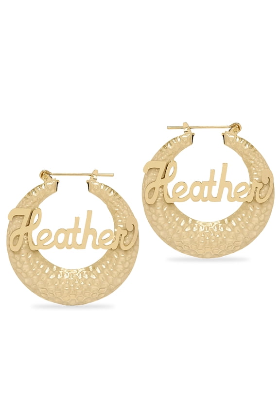 Personalized Script Name Earrings