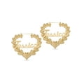 thumbnail image 1 of Personalized Script Name Earrings, 1 of 1