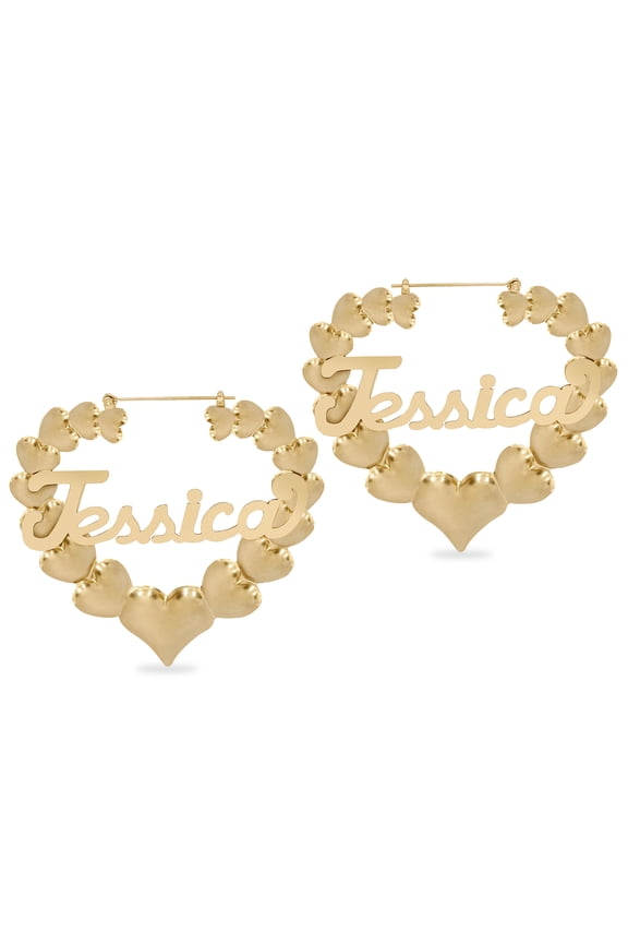 Personalized Script Name Earrings
