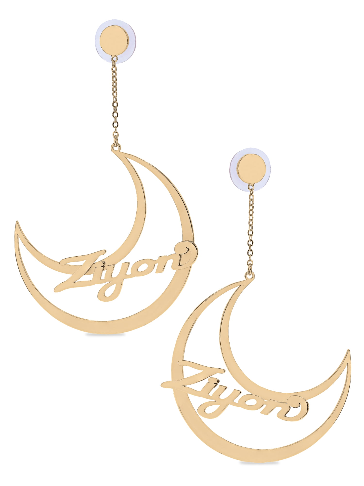 Personalized Script Name Earrings