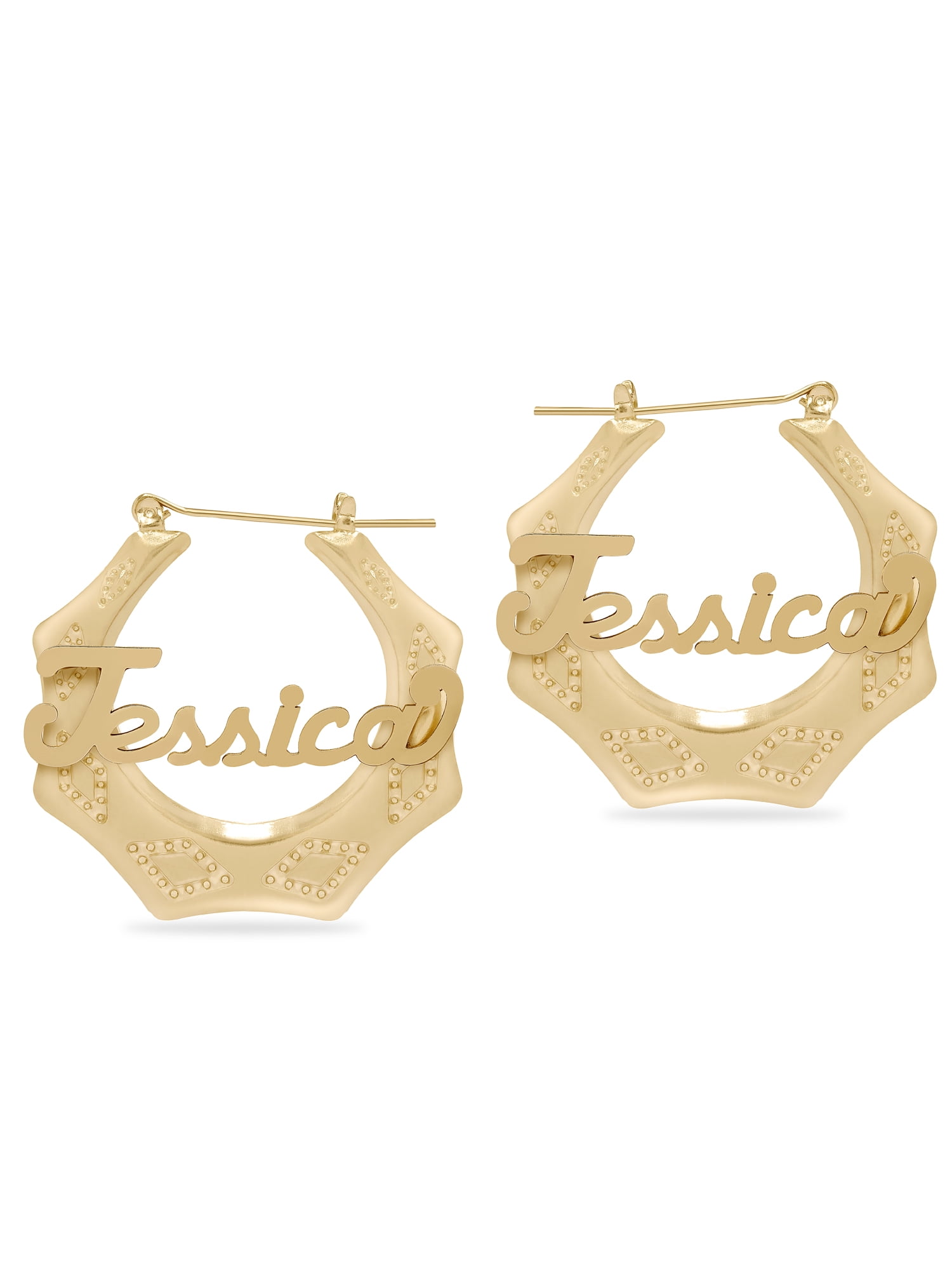 Personalized Script Name Earrings