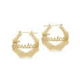 thumbnail image 1 of Personalized Script Name Earrings, 1 of 1