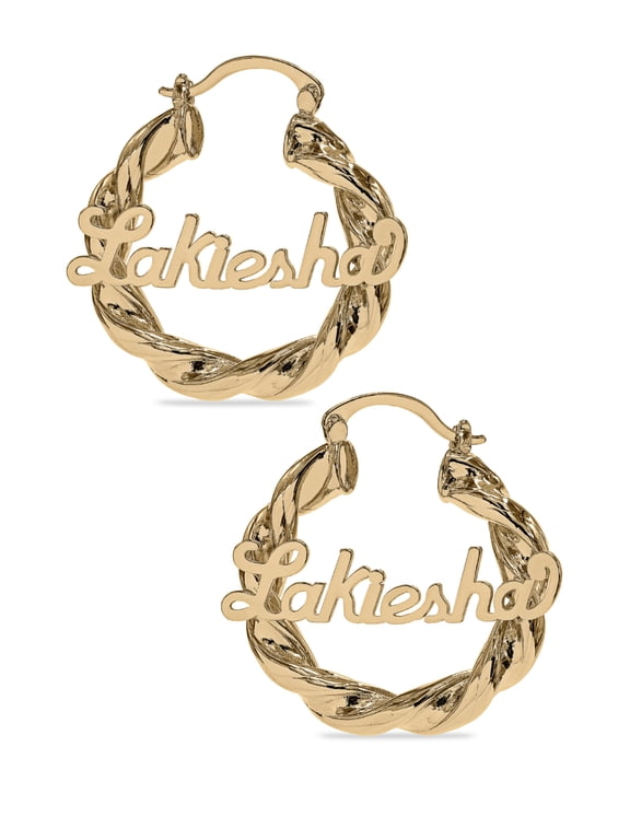 Personalized Script Name Earrings