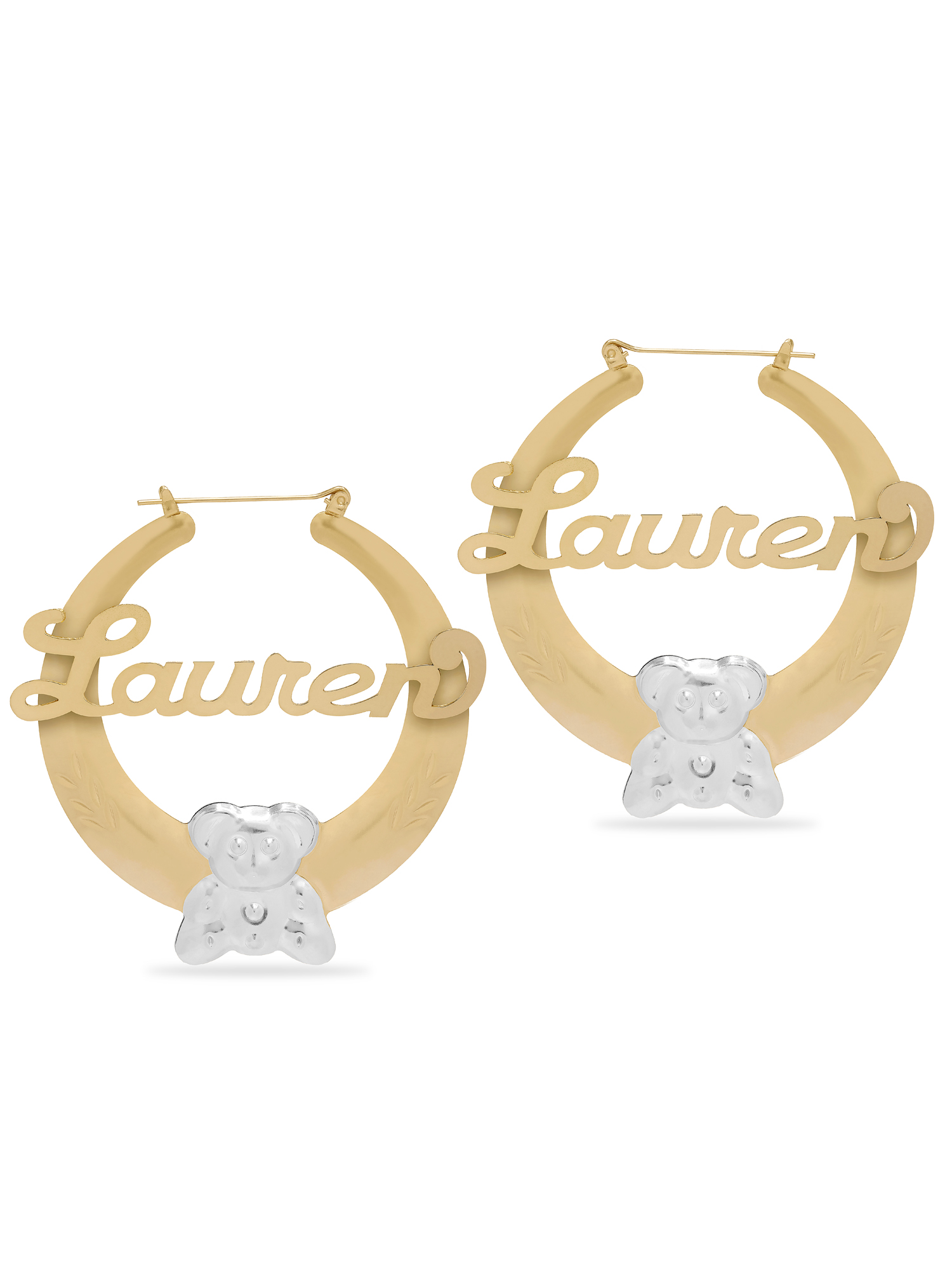 Personalized Script Name Earrings