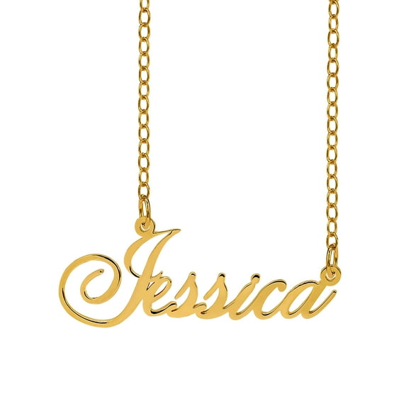 Personalized Script Name Necklace