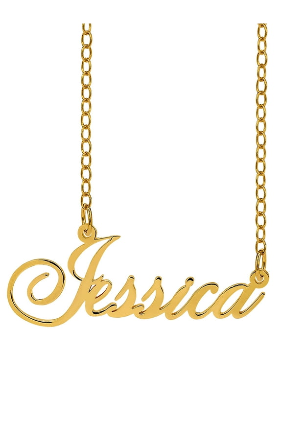 Personalized Script Name Necklace
