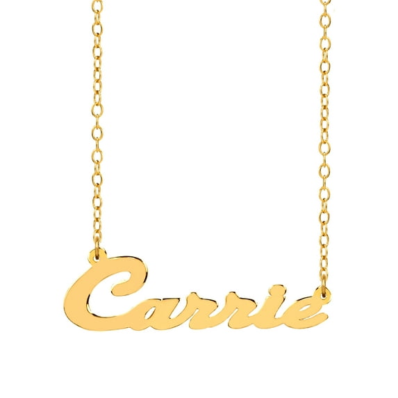Personalized Script Name Necklace