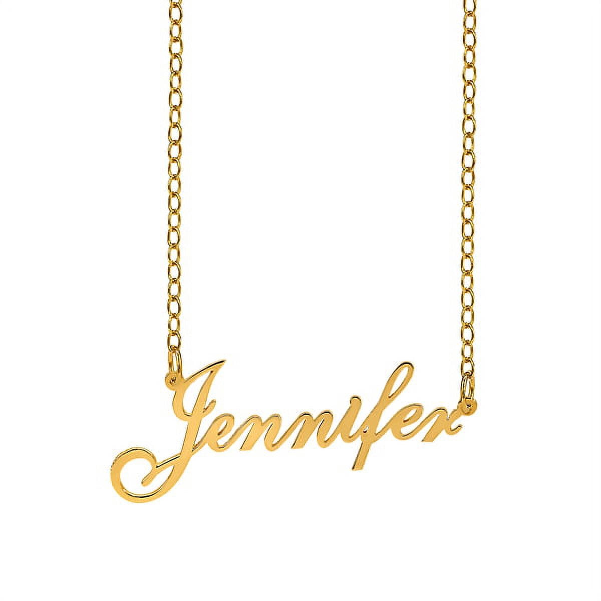 Personalized Script Name Necklace