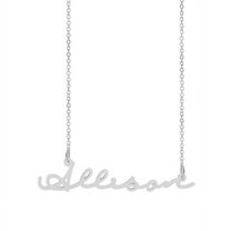 Personalized Script Name Necklace