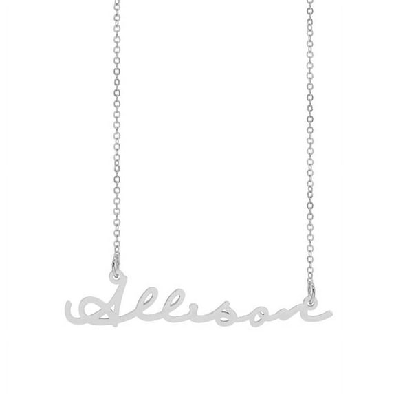 Personalized Script Name Necklace