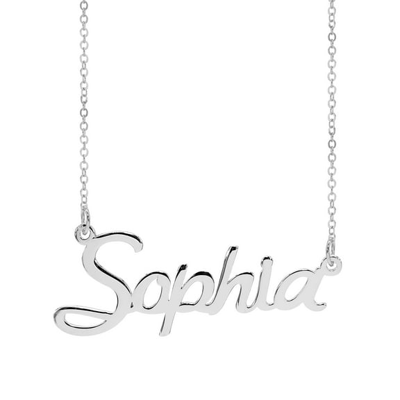 Personalized Script Name Necklace