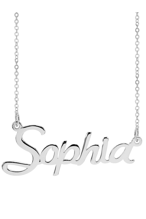 Personalized Script Name Necklace