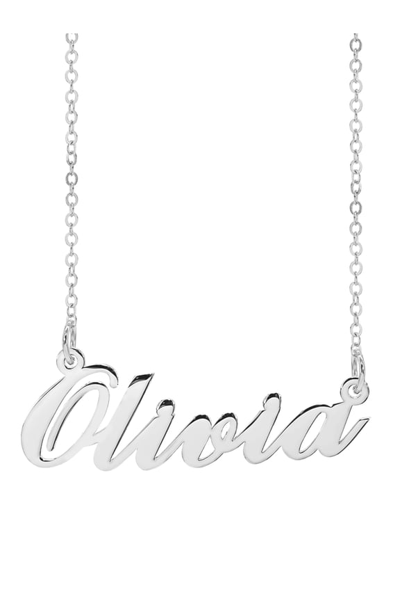 Personalized Script Name Necklace