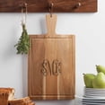 thumbnail image 1 of Personalized Scroll Monogram Carving Board, 1 of 1