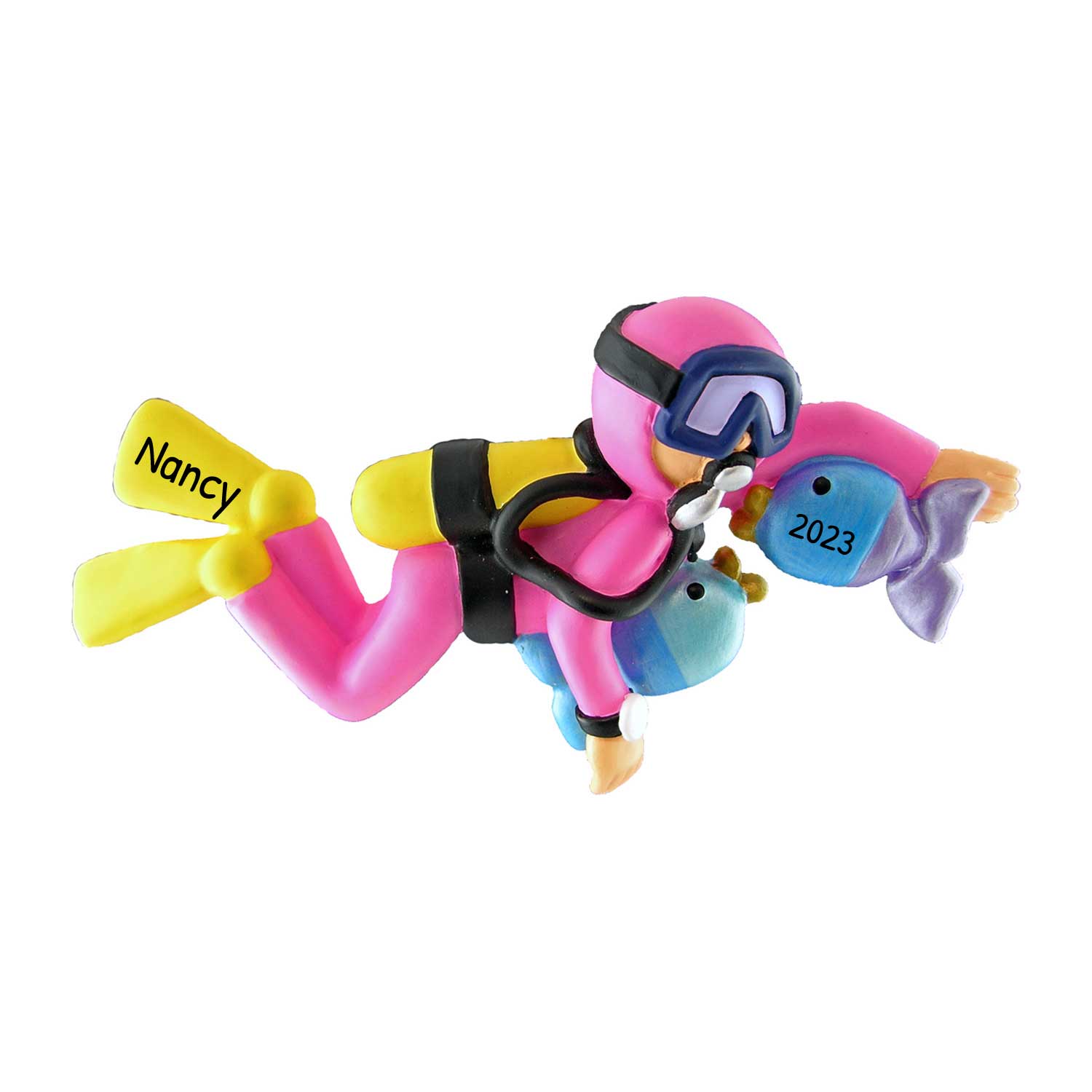 Personalized Scuba Ornament Scuba Diver Ornament, Scuba Diving