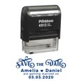 thumbnail image 1 of Personalized Self Inking Monogram Stamp Custom Signature Logo Stamper Proposal Gift Idea-S8, 1 of 5