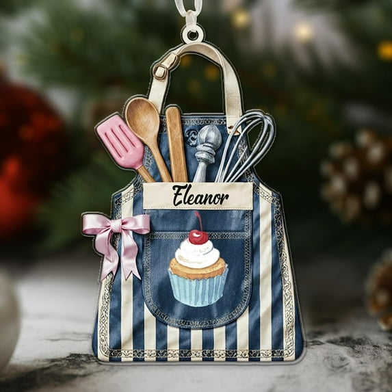 Personalized Sewing Machine Acrylic Ornament 2025 Custom Quilter Christmas Decor Seamstress Gift Quilting Studio Decor Crafting Xmas Gift