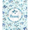 thumbnail image 1 of Personalized Shark Pattern Blanket Gifts for Girls Boys Women - Super Soft Cozy Warm Throw Sheet for Couch Bed Sofa Office Decor All Season 30"x40" for Baby/Pets, 1 of 6