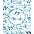 thumbnail image 1 of Personalized Shark Pattern Blanket Gifts for Girls Boys Women - Super Soft Cozy Warm Throw Sheet for Couch Bed Sofa Office Decor All Season 60"x80" for Adult, 1 of 6