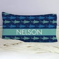 thumbnail image 1 of Personalized Sharks Pillowcase, 1 of 1