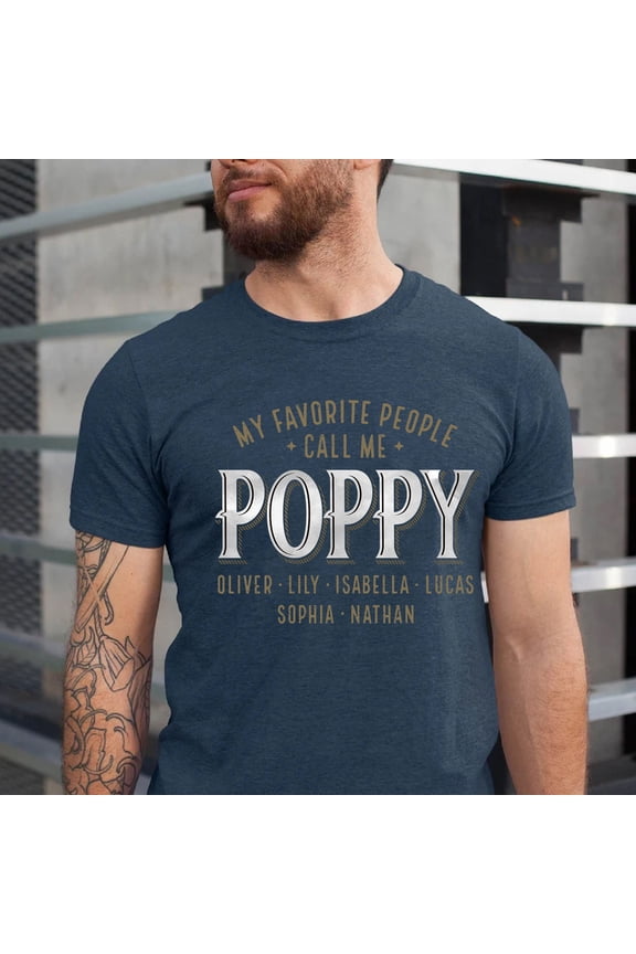 Personalized Shirt: Custom Grandfather Name T-Shirt