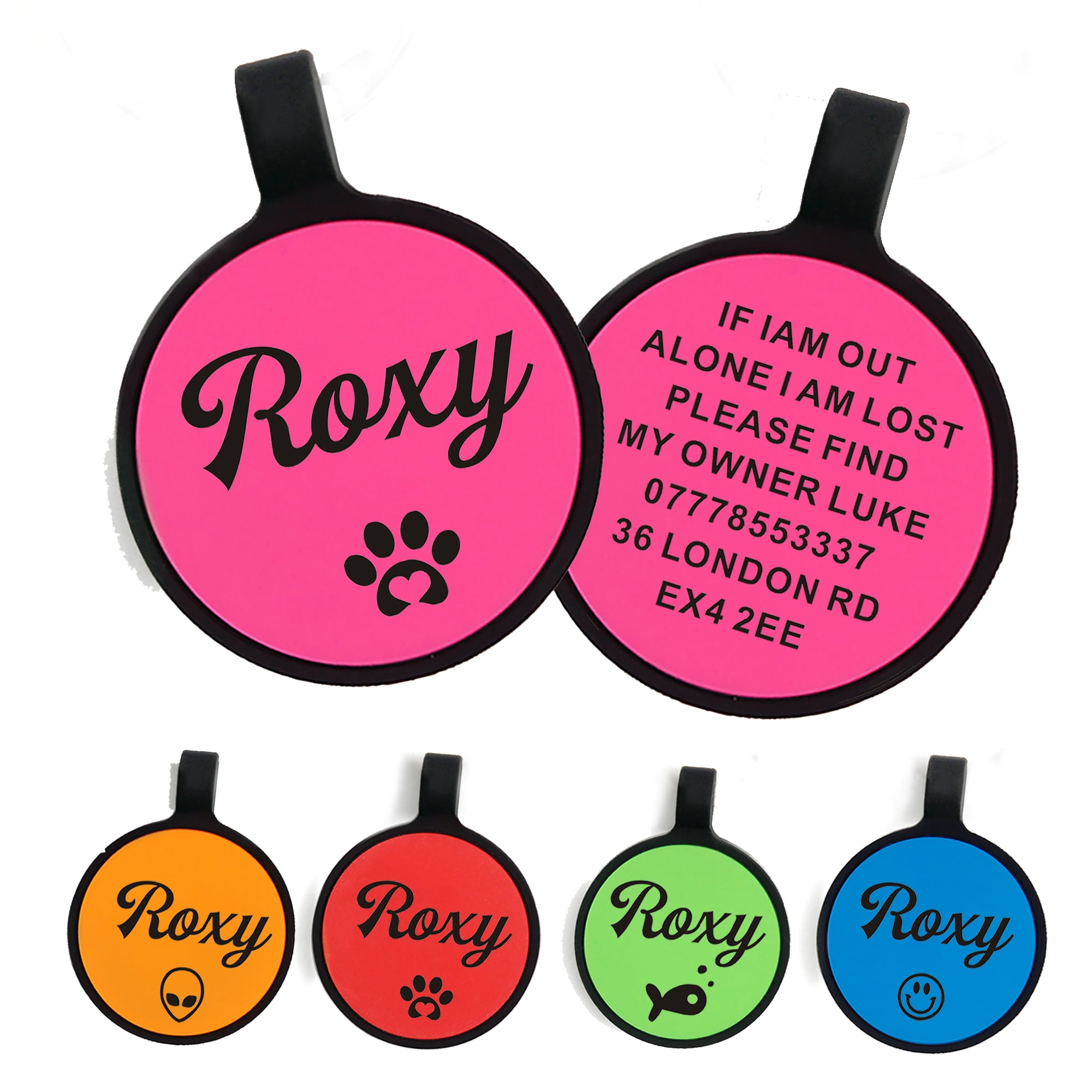 Silicone dog tags for pets 2025