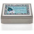 thumbnail image 1 of Personalized Silver Musical Keepsake Box For Grandmother, 1 of 2