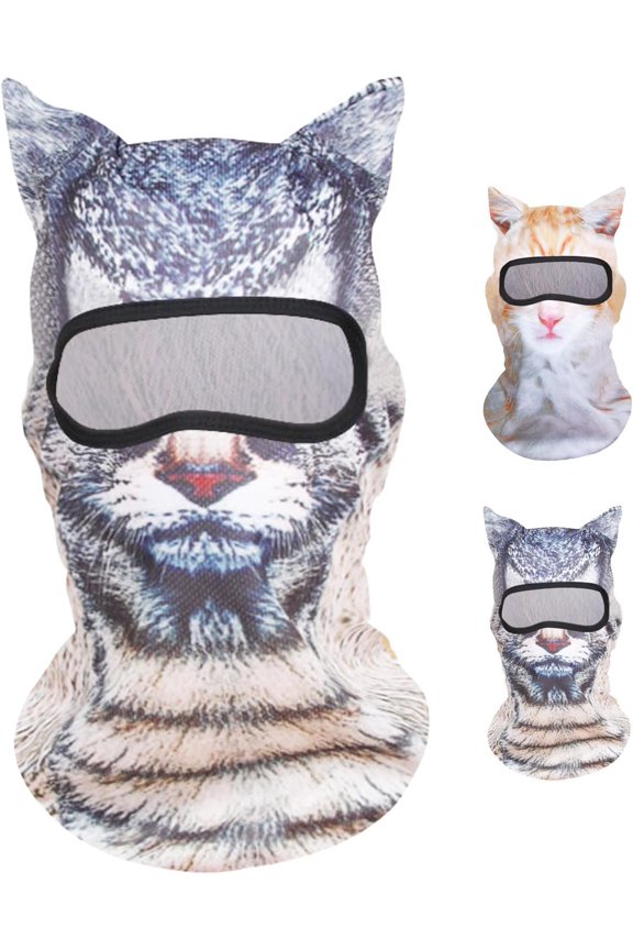 Personalized    Ski Balaclava Sheisty  Mask with Ears for  Festivals,Raves Ski,Halloween,Outdoor Activity