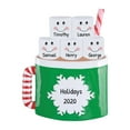 thumbnail image 1 of Personalized Smores Family of 5 Ornament 2024 Marshmallow Family in Mug 1 Count - Ornaments by Elves, 1 of 10