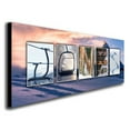 thumbnail image 1 of Personalized Snowboarding Canvas Wall Art, Live Preview, Choose Each Photo, Multiple Options, 1 of 5