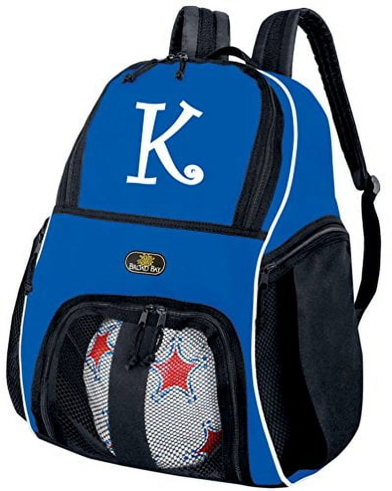 Broad Bay Personalized Soccer Backpack - Monogrammed Ball Carrier With Multiple Pockets, Great Gift