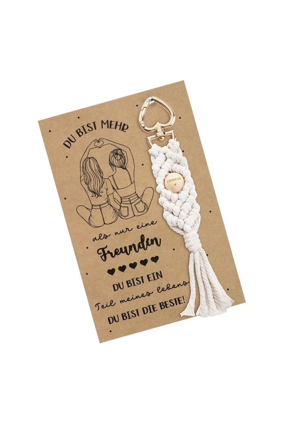 Personalized Soft Keychain Gift For Her Birthday Christmas Friendship Keepsake