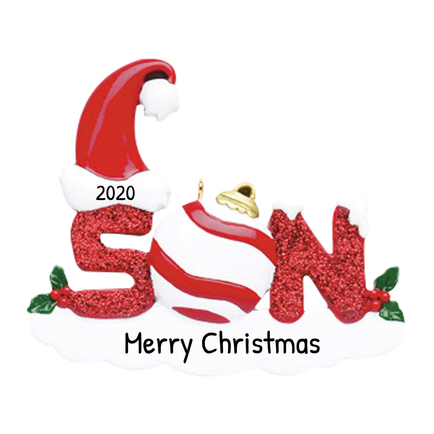 Personalized Son Christmas Ornaments 2023 Son Ornament 2023