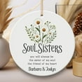 thumbnail image 1 of Personalized Soul Sister Ornament, Custom Best Friend Gift for Soul Sister, Christmas Tree Keepsake Decoration for Women, 1 of 3